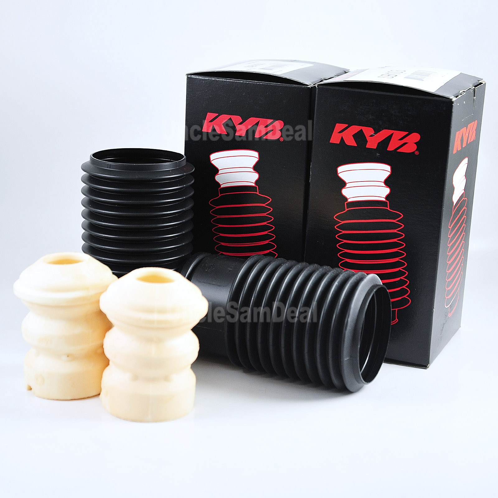 "SB112 PAIR" KYB SUSPENSION SHOCKS/ STRUTS BELLOW DUST BOOT W/ BUMPER